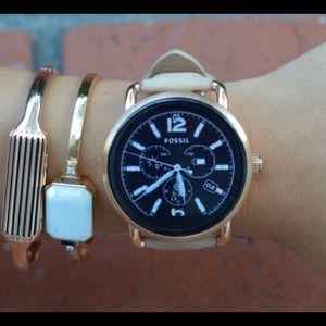 Fossil Q Wander smartwatch in rose gold